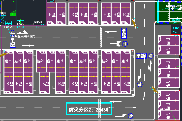 停車場(chǎng)地坪施工圖設(shè)計(jì)（四川，成都）